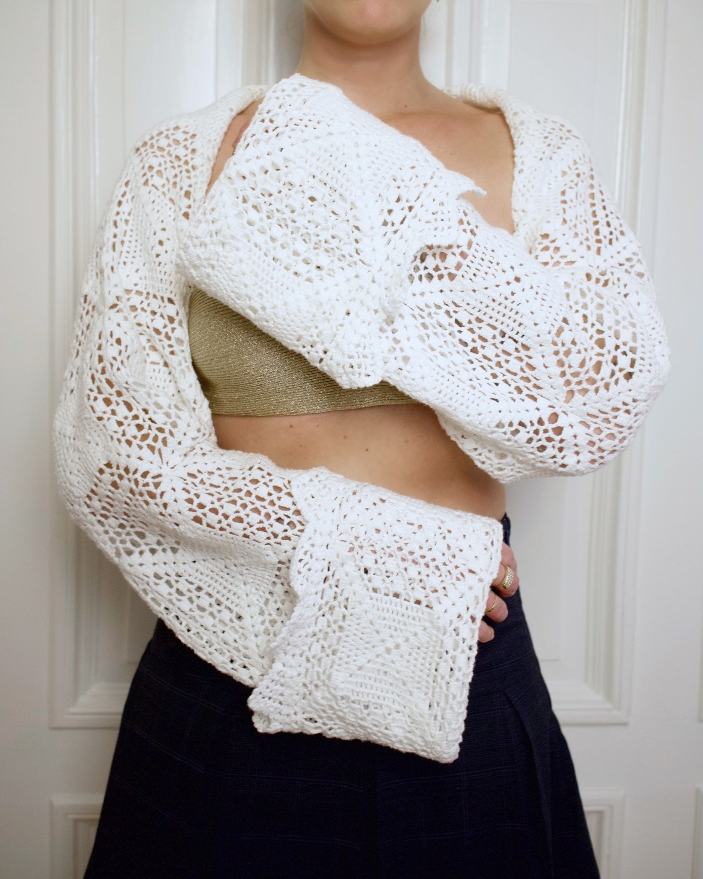 CHLOÉ CROCHET SLEEVES